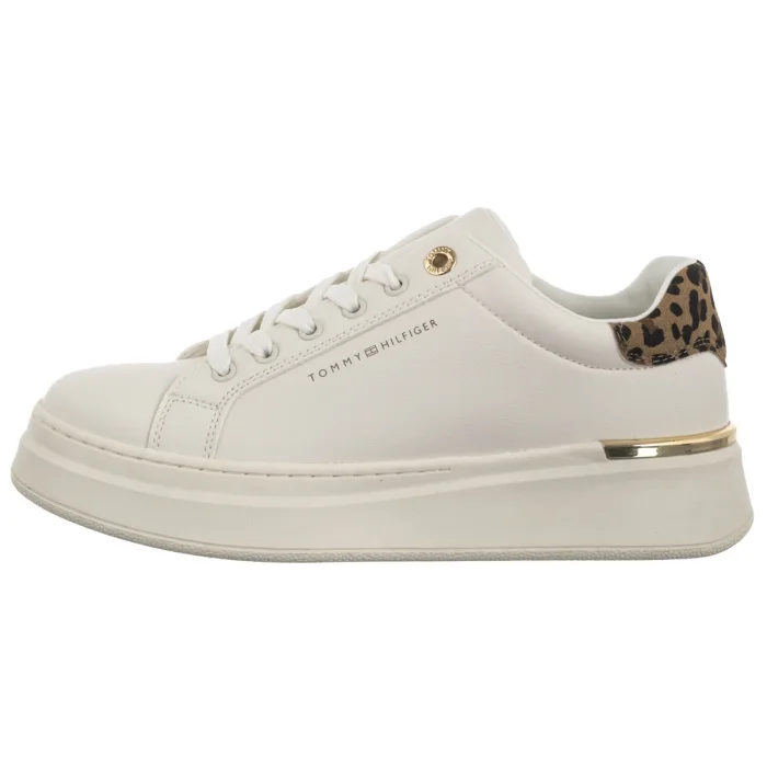 Sneakersy Tommy Hilfiger Low Cut Lace-Up Sneaker T3A9-33986-1842 A472 Off White/Beige – zdjęcie 2