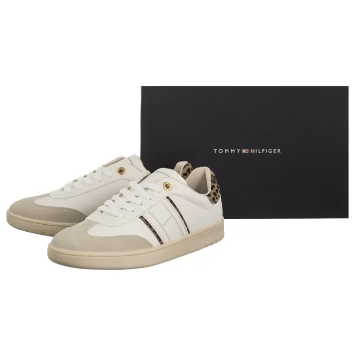 Sneakersy Tommy Hilfiger Low Cut Lace-Up Sneaker T3A9-33974-1842 A472 Off White/Beige – zdjęcie 6