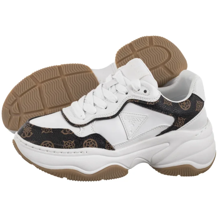 Sneakersy Guess Hapyy3 FLTHPY FAL12 WHIBR – zdjęcie 1