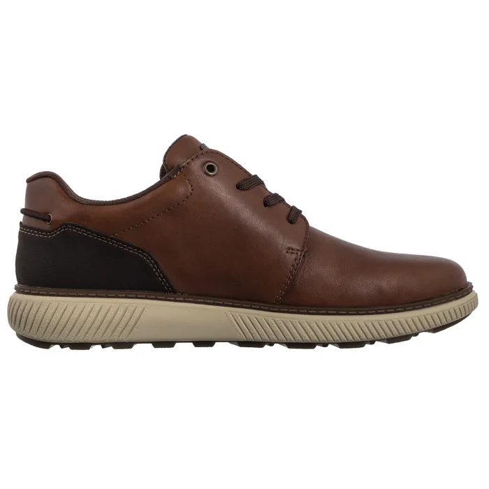 Półbuty Rieker Brązowe B3313-24 Brown – zdjęcie 3