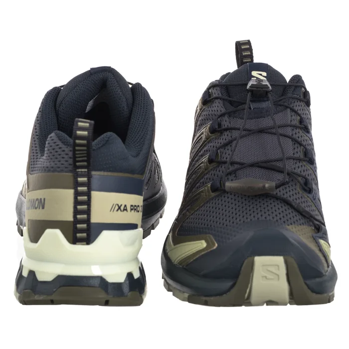 Buty Trekkingowe Salomon Xa Pro 3D V9 India Ink/Olive Night/Aloe Wash 474675 – zdjęcie 4