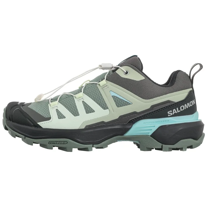 Buty Trekkingowe Salomon X Ultra 360 W Green Milieu/Urban Chic/Clearly Aqua 477395 – zdjęcie 2