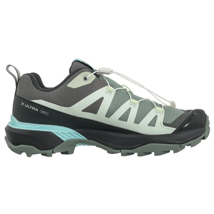 Buty Trekkingowe Salomon X Ultra 360 W Green Milieu/Urban Chic/Clearly Aqua 477395 – zdjęcie 3