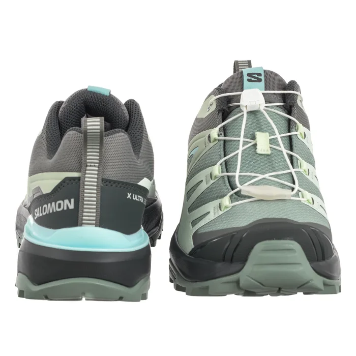 Buty Trekkingowe Salomon X Ultra 360 W Green Milieu/Urban Chic/Clearly Aqua 477395 – zdjęcie 4