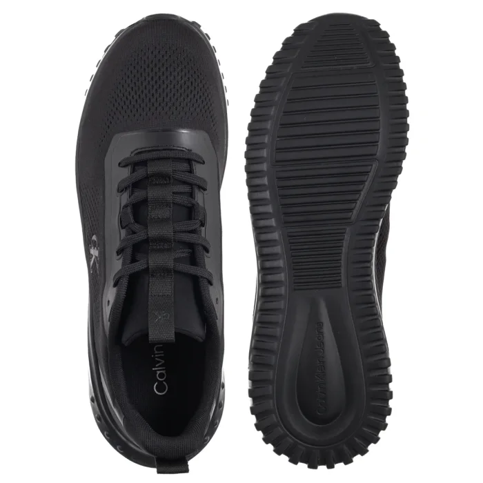 Sneakersy Calvin Klein Eva Runner Mix Ny Triple Black YM0YM01387 0GJ – zdjęcie 5