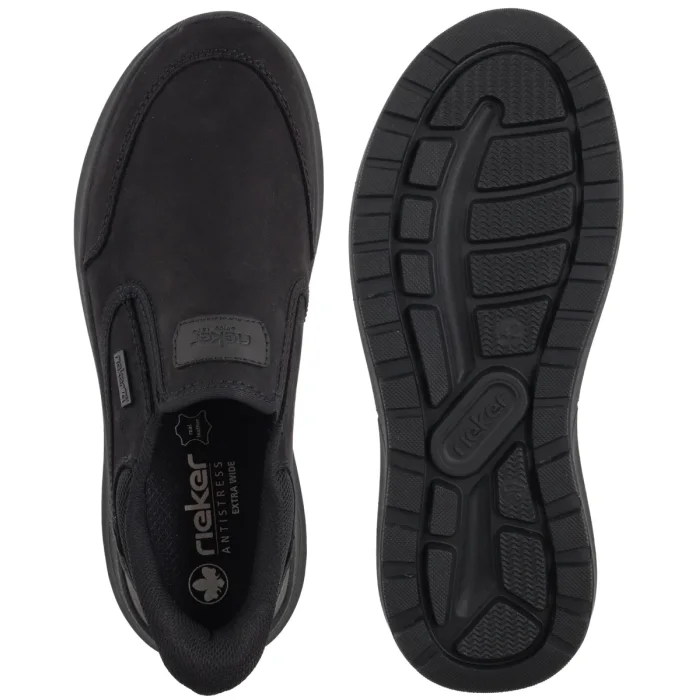 Półbuty Rieker Czarne 06052-00 Black – zdjęcie 5