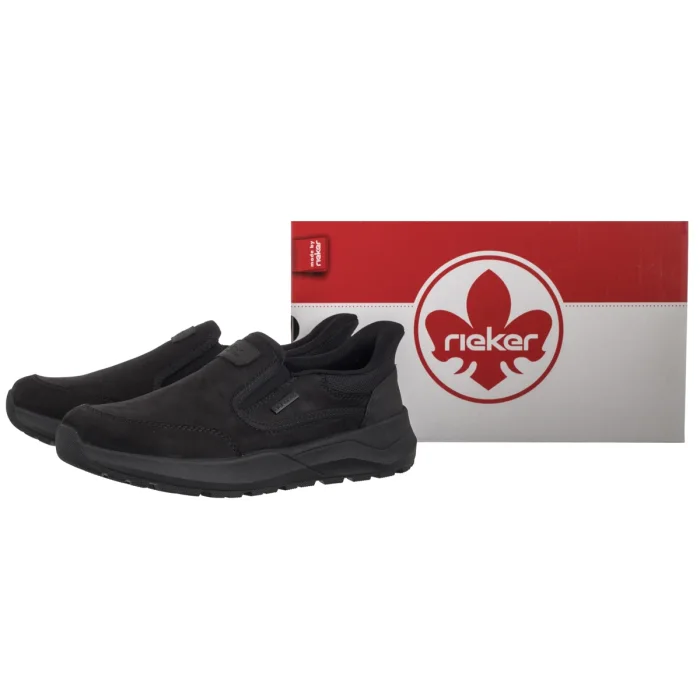 Półbuty Rieker Czarne 06052-00 Black – zdjęcie 6