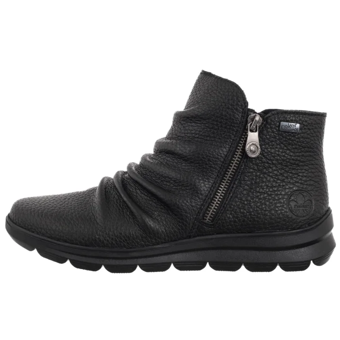 Botki Rieker Czarne Z0056-00 Black – zdjęcie 2