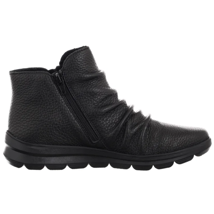 Botki Rieker Czarne Z0056-00 Black – zdjęcie 3