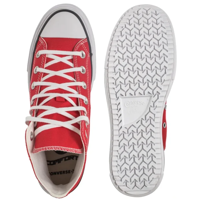 Trampki Converse CTAS Lift Double Stack Hi Red/Black/White A15542C – zdjęcie 4
