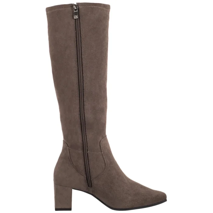 Kozaki Caprice Beżowe 9-25547-41 306 Cafe Stretch – zdjęcie 3