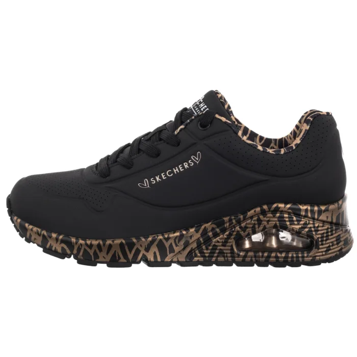 Sneakersy Skechers Uno Loving Love Black/Rose Gold 155506/BKRG – zdjęcie 2