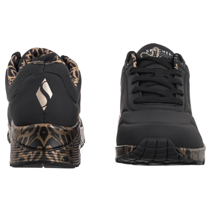 Sneakersy Skechers Uno Loving Love Black/Rose Gold 155506/BKRG – zdjęcie 4