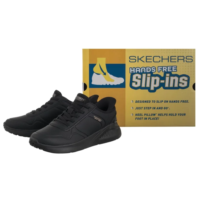 Sneakersy Skechers Uno Lite Floating Steps Slip-Ins Black 177394/BBK – zdjęcie 6