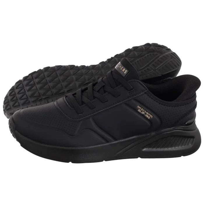 Sneakersy Skechers Uno Lite Floating Steps Slip-Ins Black 177394/BBK – zdjęcie 1