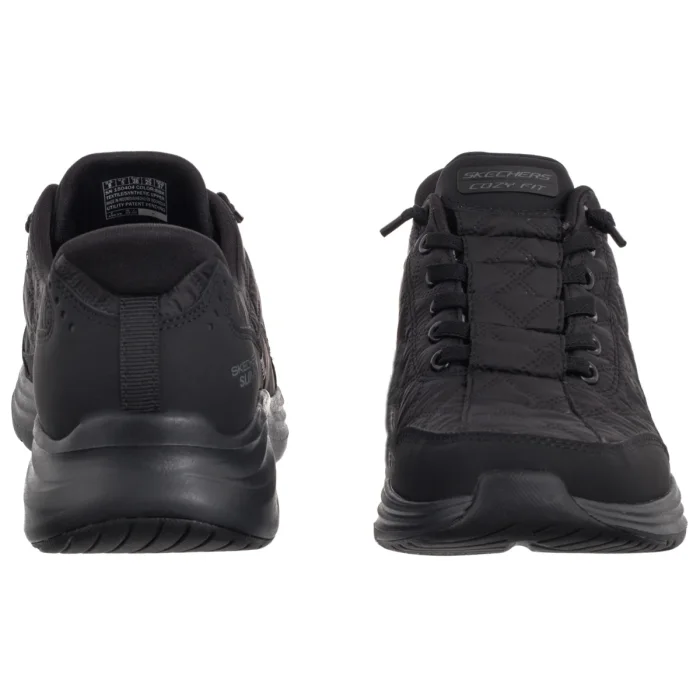 Sneakersy Skechers Contour Foam Slip-Ins Black 150404/BBK – zdjęcie 4