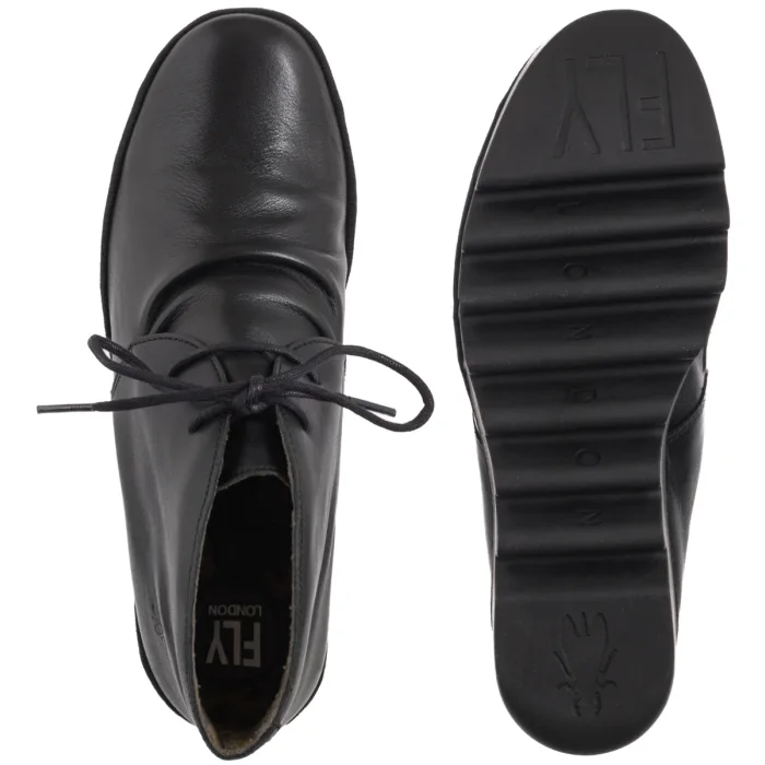 Botki FLY London Brak Dublin Black P501593003 – zdjęcie 5