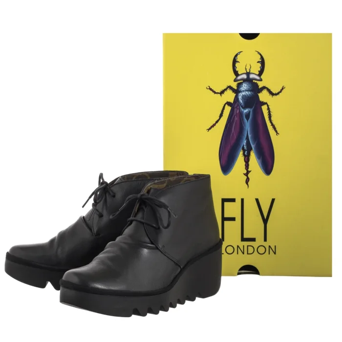 Botki FLY London Brak Dublin Black P501593003 – zdjęcie 6