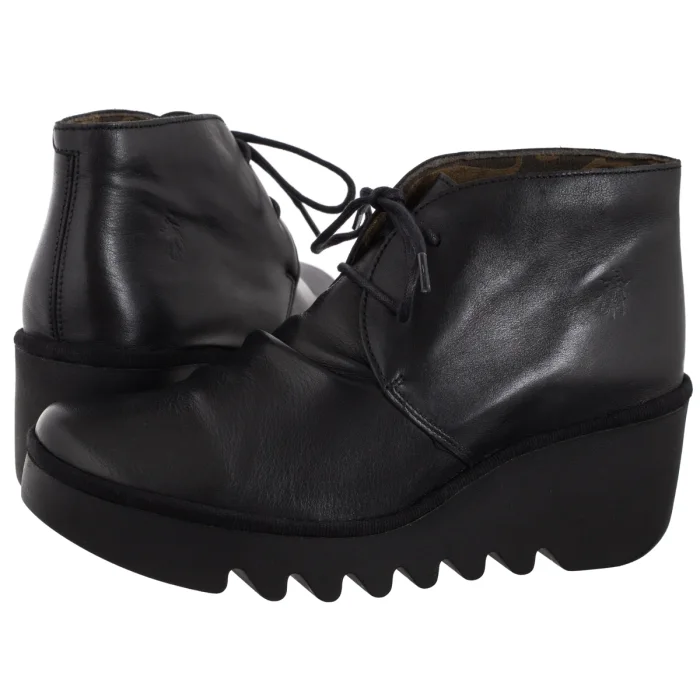 Botki FLY London Brak Dublin Black P501593003 – zdjęcie 1