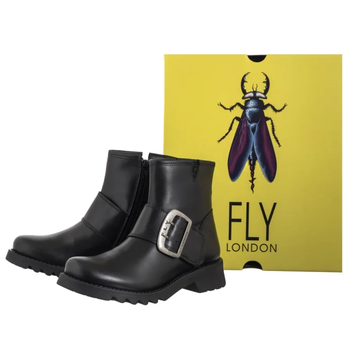 Kowbojki FLY London Rily Rug Black P144991012 – zdjęcie 6