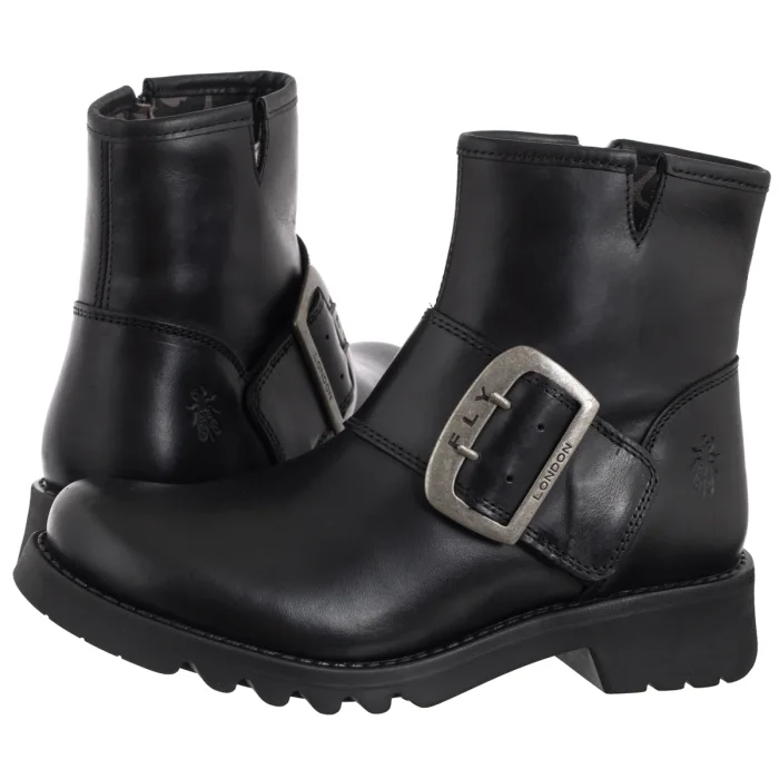 Kowbojki FLY London Rily Rug Black P144991012 – zdjęcie 1