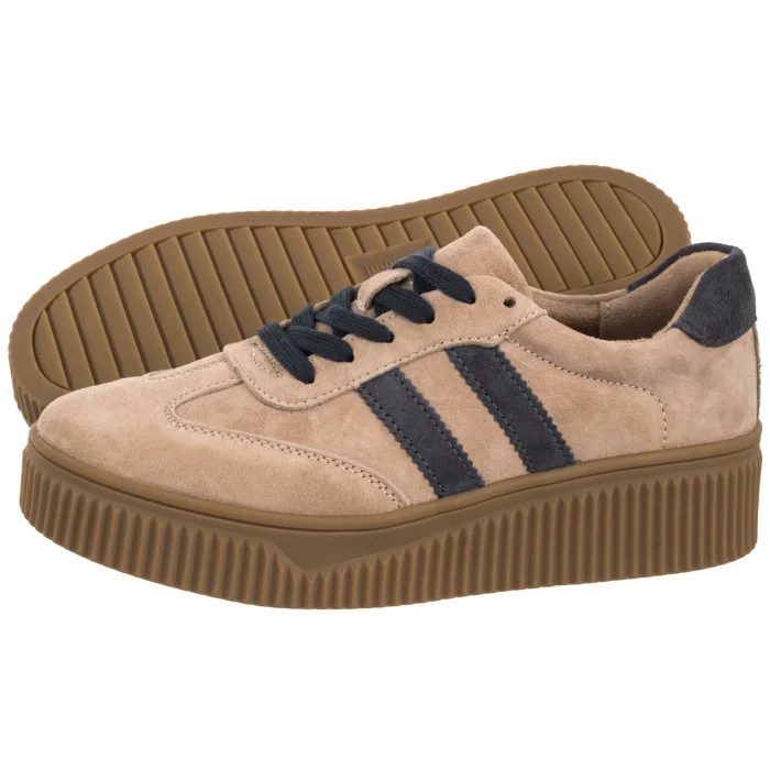 Sneakersy Filippo Beżowe/Szare DP6776/25 BE GR – zdjęcie 1