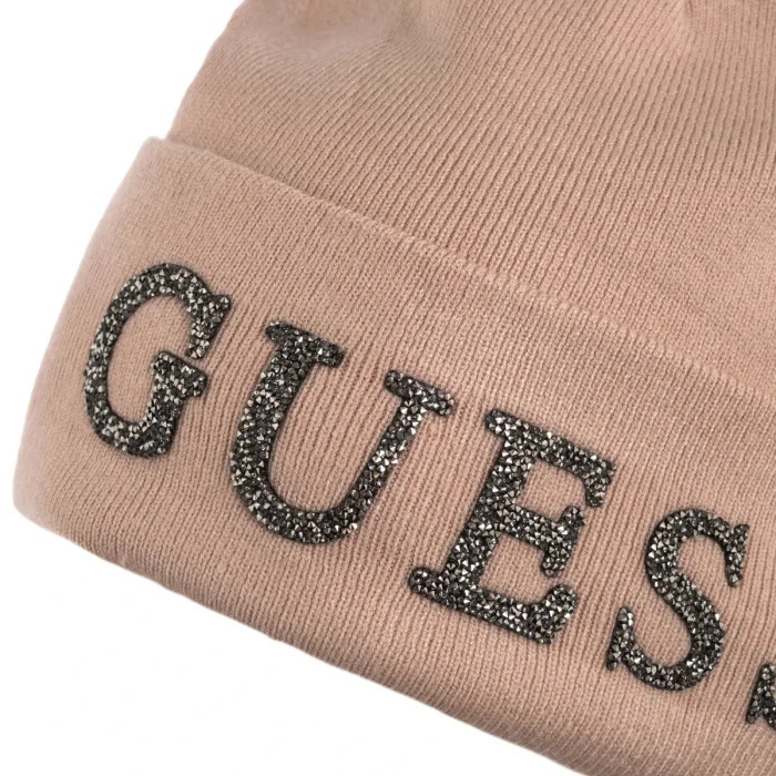 Czapka Guess Beanie AW5398 POL01 ROS – zdjęcie 3