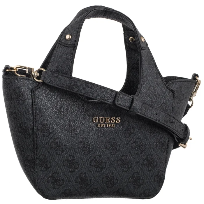 Torebka Guess Calista 2 In 1 Mini Tote HWSG73 34750 Coal Logo – zdjęcie 1