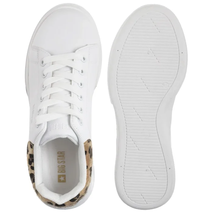 Sneakersy Big Star Białe SS274247 – zdjęcie 5