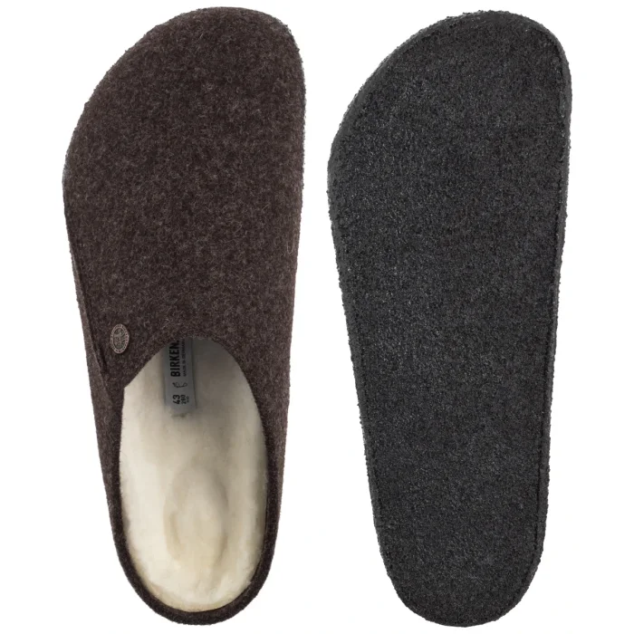 Kapcie Birkenstock Zermatt Rivet Shearling Mocha 1016570 – zdjęcie 5