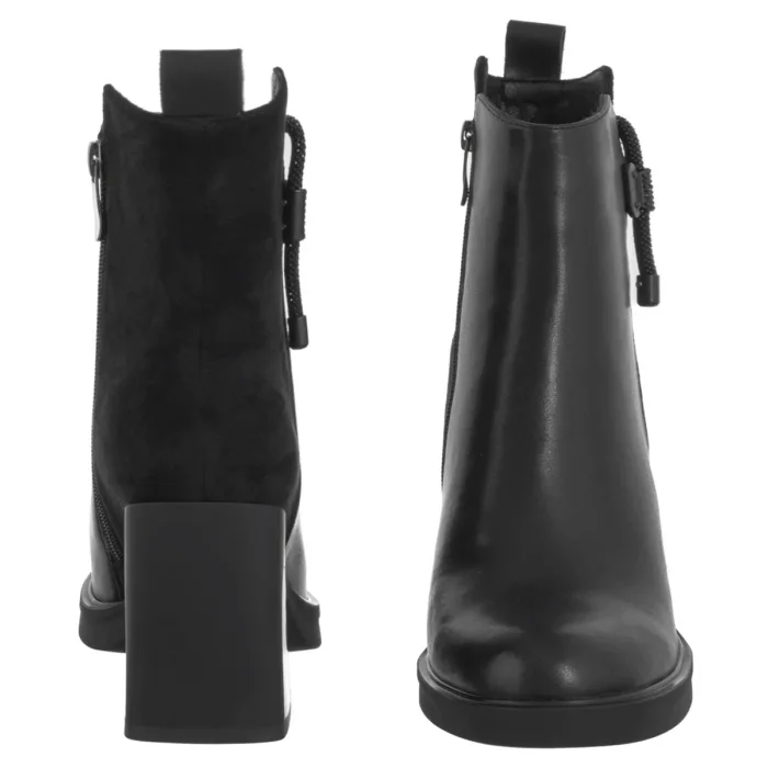 Botki Filippo Czarne DBT7358/25 BK – zdjęcie 4
