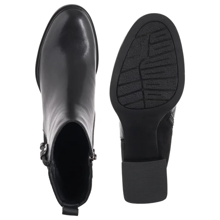 Botki Filippo Czarne DBT7358/25 BK – zdjęcie 5