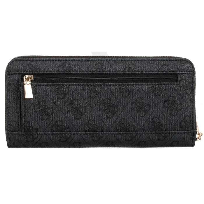 Portfel Guess Brenton Slg Lrg Zip Around SWLG96 48146 Coal Logo – zdjęcie 2