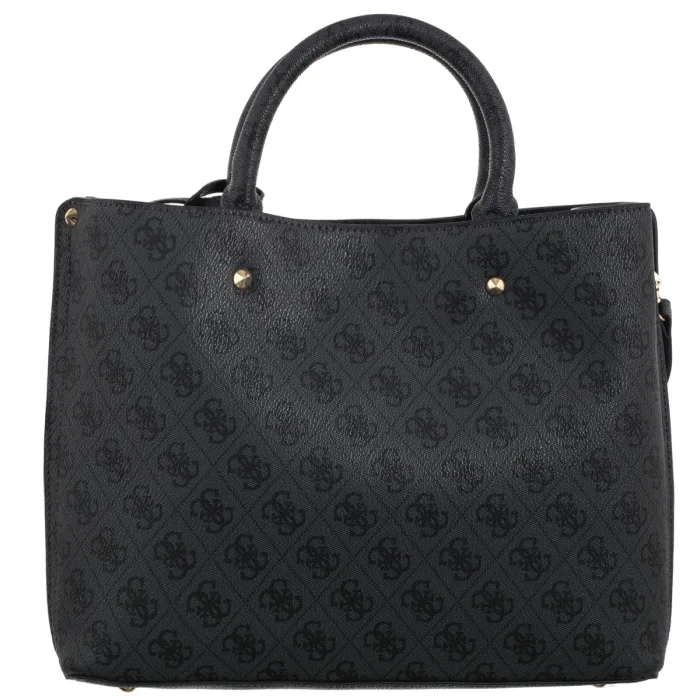 Torebka Guess Meridian II Girlfriend Satchel HWSG69 74060 Coal Logo – zdjęcie 2