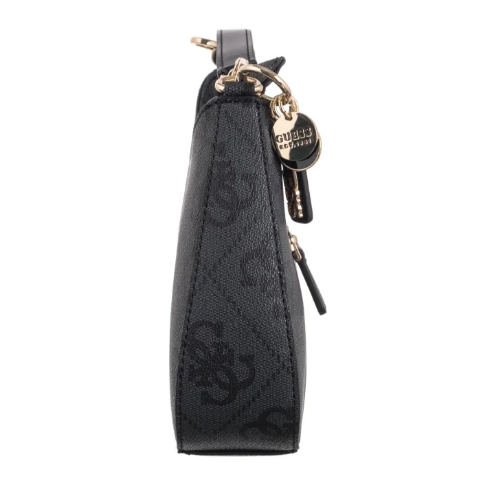 Torebka Guess Noelle II Top Zip Shoulder Bag HWOS96 72180 Coal Logo – zdjęcie 3