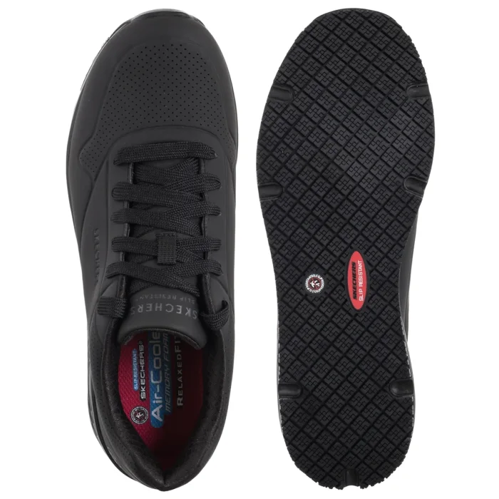 Sneakersy Skechers Uno SR-Sutal Black 200054EC/BLK – zdjęcie 5