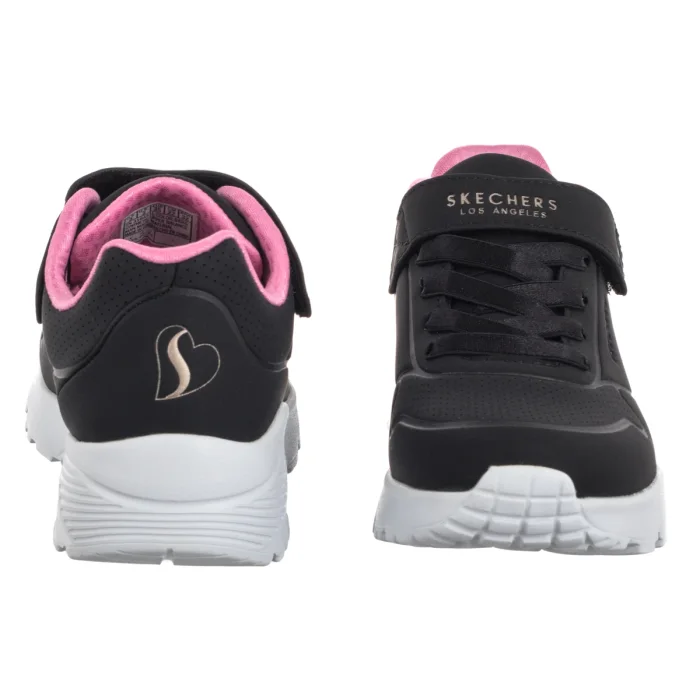 Sneakersy Skechers Uno Lite Black/Rose Gold 310451L/BKRG – zdjęcie 4
