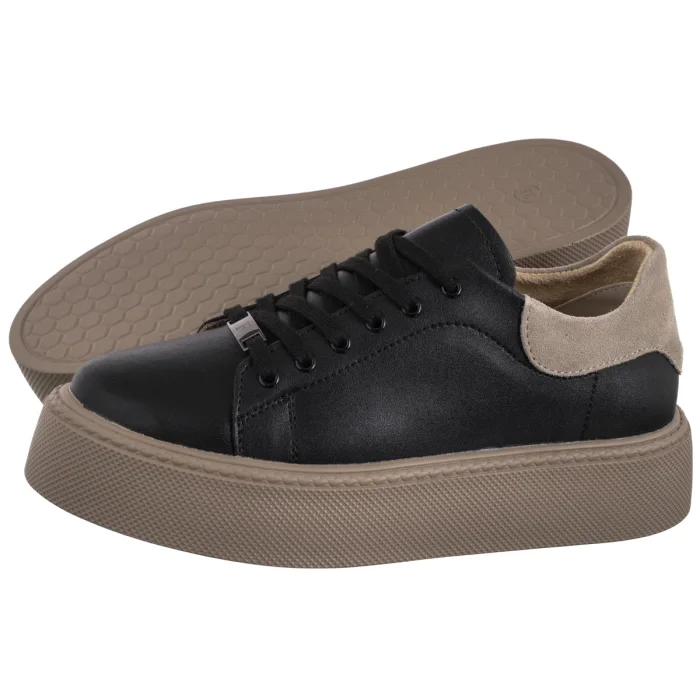 Sneakersy Filippo Czarne DP6119/25 BK BE – zdjęcie 1