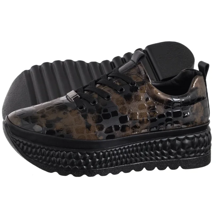 Sneakersy Filippo Brązowe DP7284/25 BR – zdjęcie 1