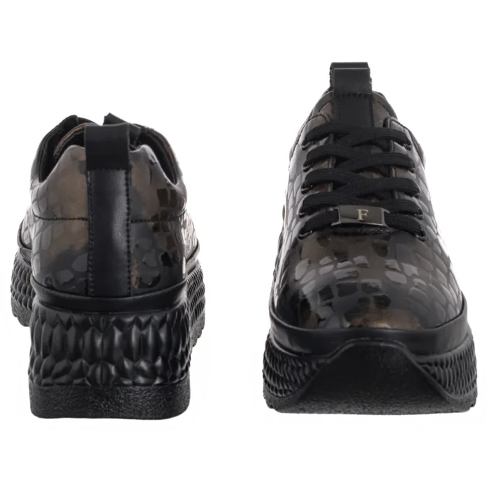 Sneakersy Filippo Brązowe DP7284/25 BR – zdjęcie 4