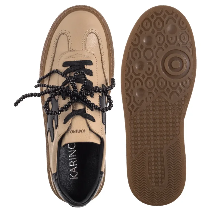 Sneakersy Karino Beżowe 5694/022-P – zdjęcie 5