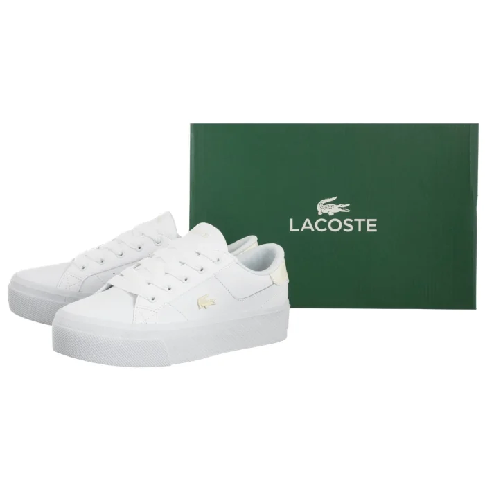 Sneakersy Lacoste Ziane Platform 225 1 CFA Wht/ Off Wht 750CFA0033.65T – zdjęcie 6