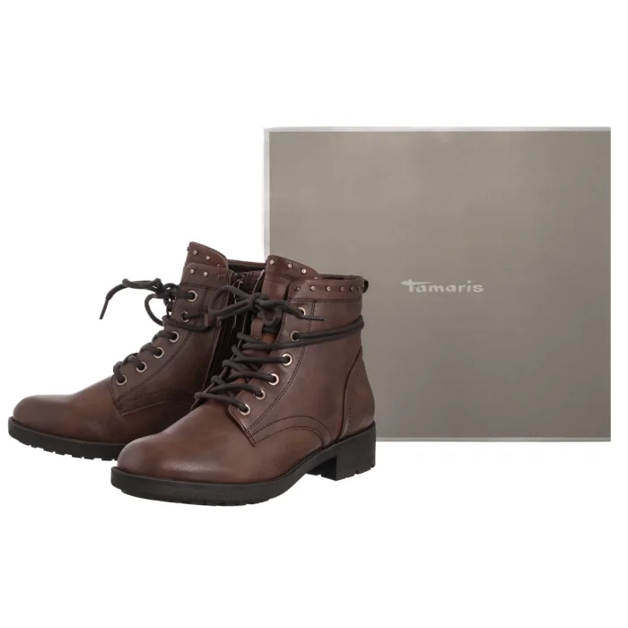 Trzewiki Tamaris Brązowe 1-25133-45 305 Cognac – zdjęcie 6
