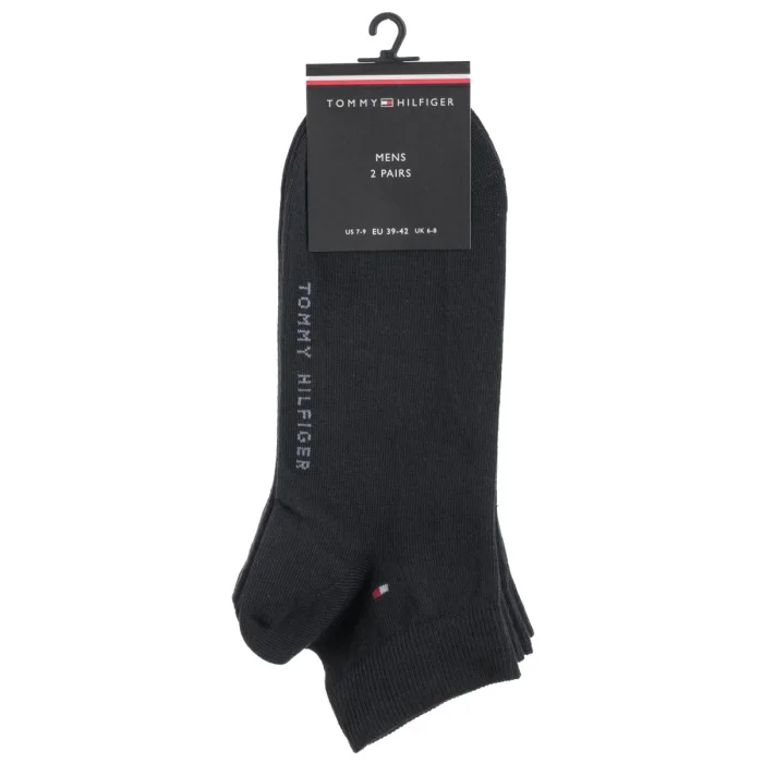 Skarpetki 2 pary Tommy Hilfiger TH Men Quarter 2P Dark Navy 342025001 322 – zdjęcie 2