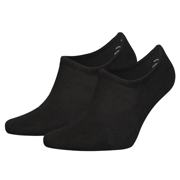 Stopki 2 pary Tommy Hilfiger TH Men Footie 2P Black 382024001 200 – zdjęcie 1