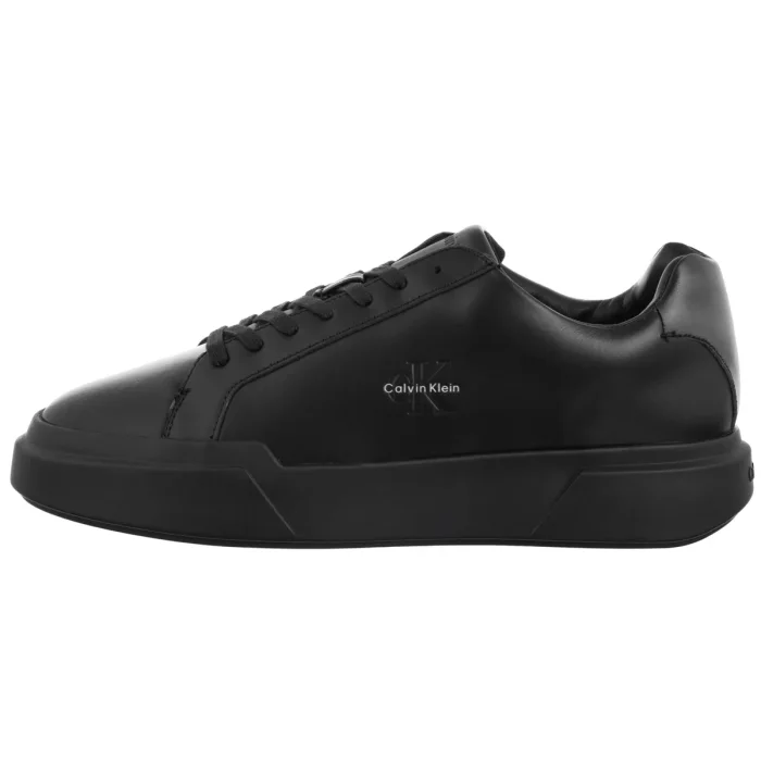 Sneakersy Calvin Klein Chunky Cupsole Laceup Lth Triple Black YM0YM01344 0GJ – zdjęcie 2