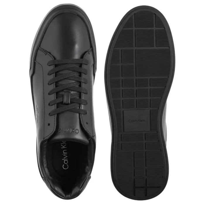 Sneakersy Calvin Klein Chunky Cupsole Laceup Lth Triple Black YM0YM01344 0GJ – zdjęcie 5