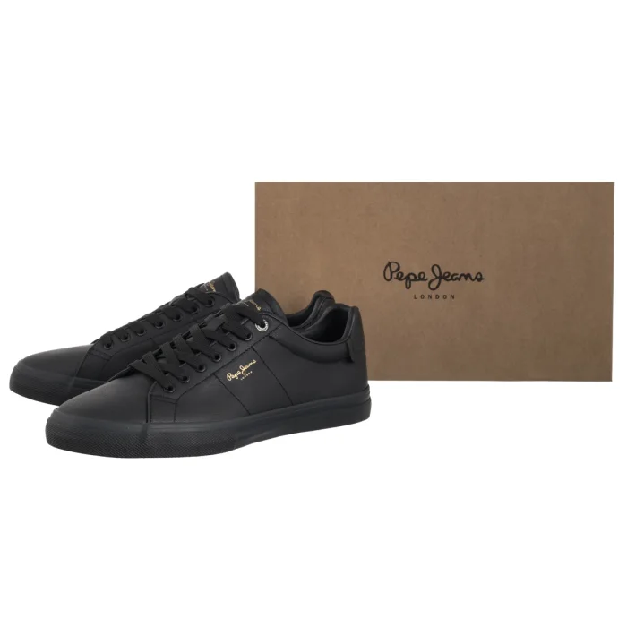 Buty Pepe Jeans Kenton Rise PMS31059 999 Black – zdjęcie 6