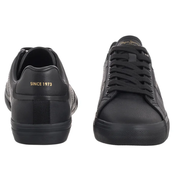 Buty Pepe Jeans Kenton Rise PMS31059 999 Black – zdjęcie 4