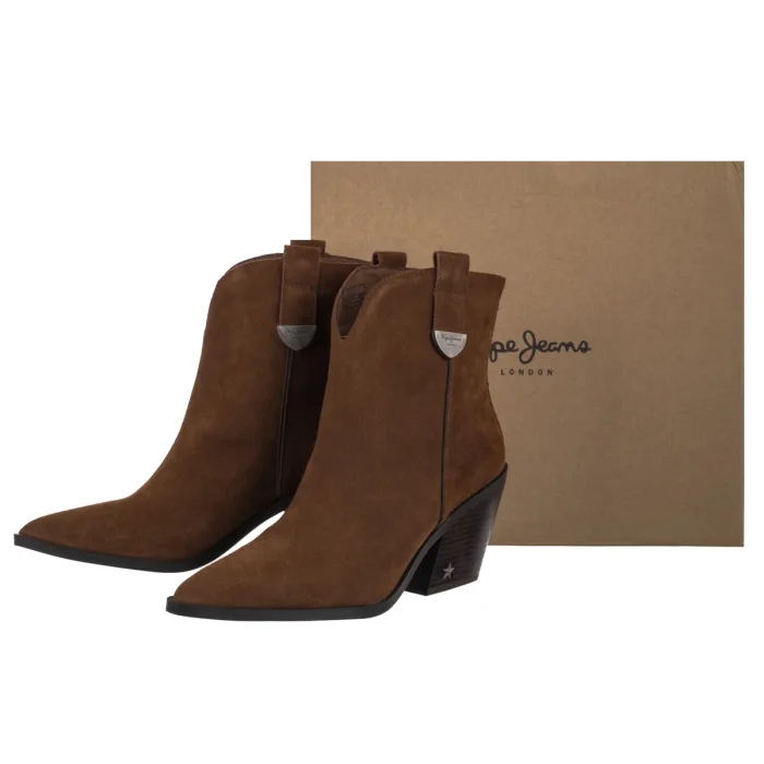 Kowbojki Pepe Jeans Gina City W Cappuccino Brown PLS500013 875 – zdjęcie 6